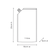 MANGO & LYCHEE | 1 Ltr Hand Wash Refill