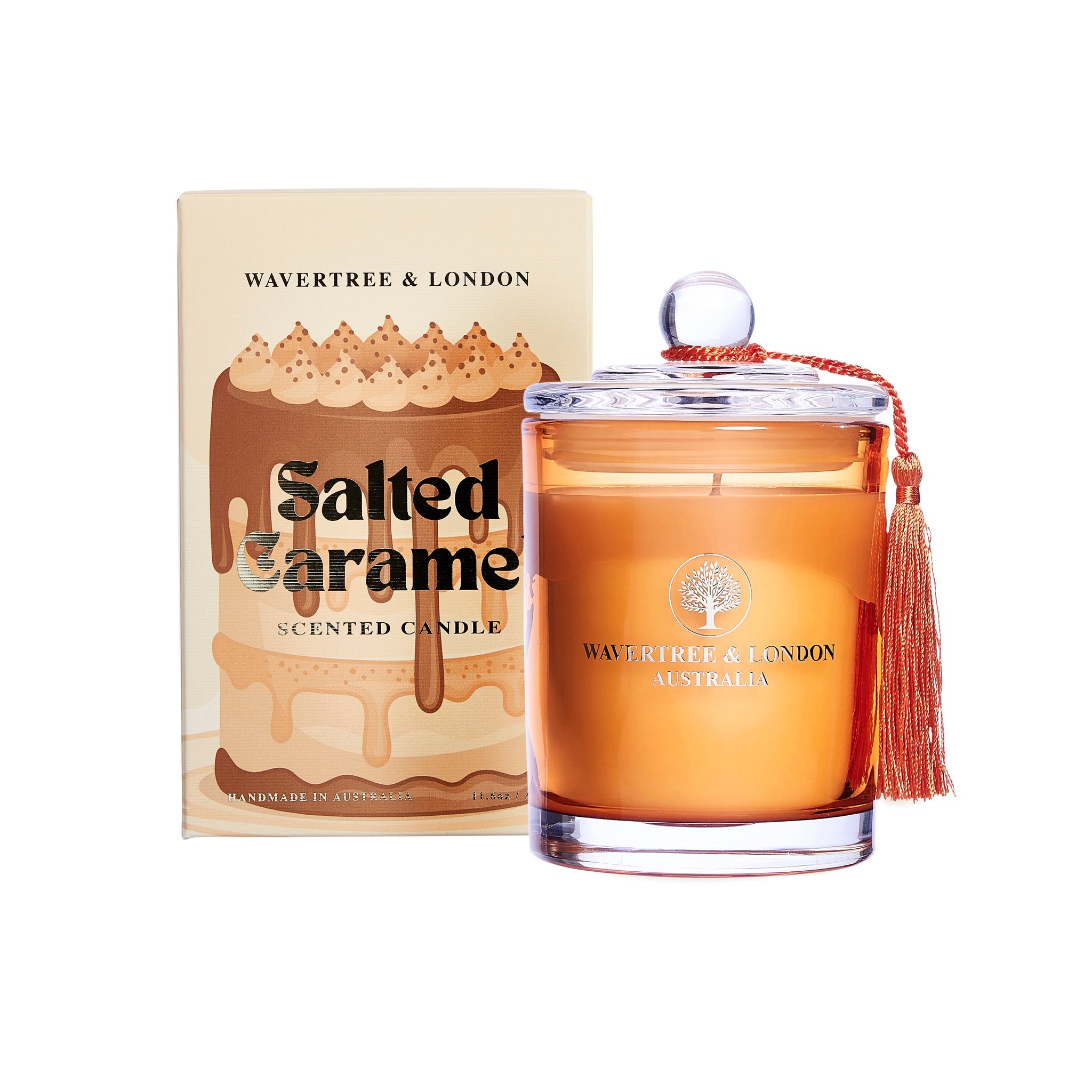 SALTED CARAMEL | Wavertree & London | 330g Soy Candle