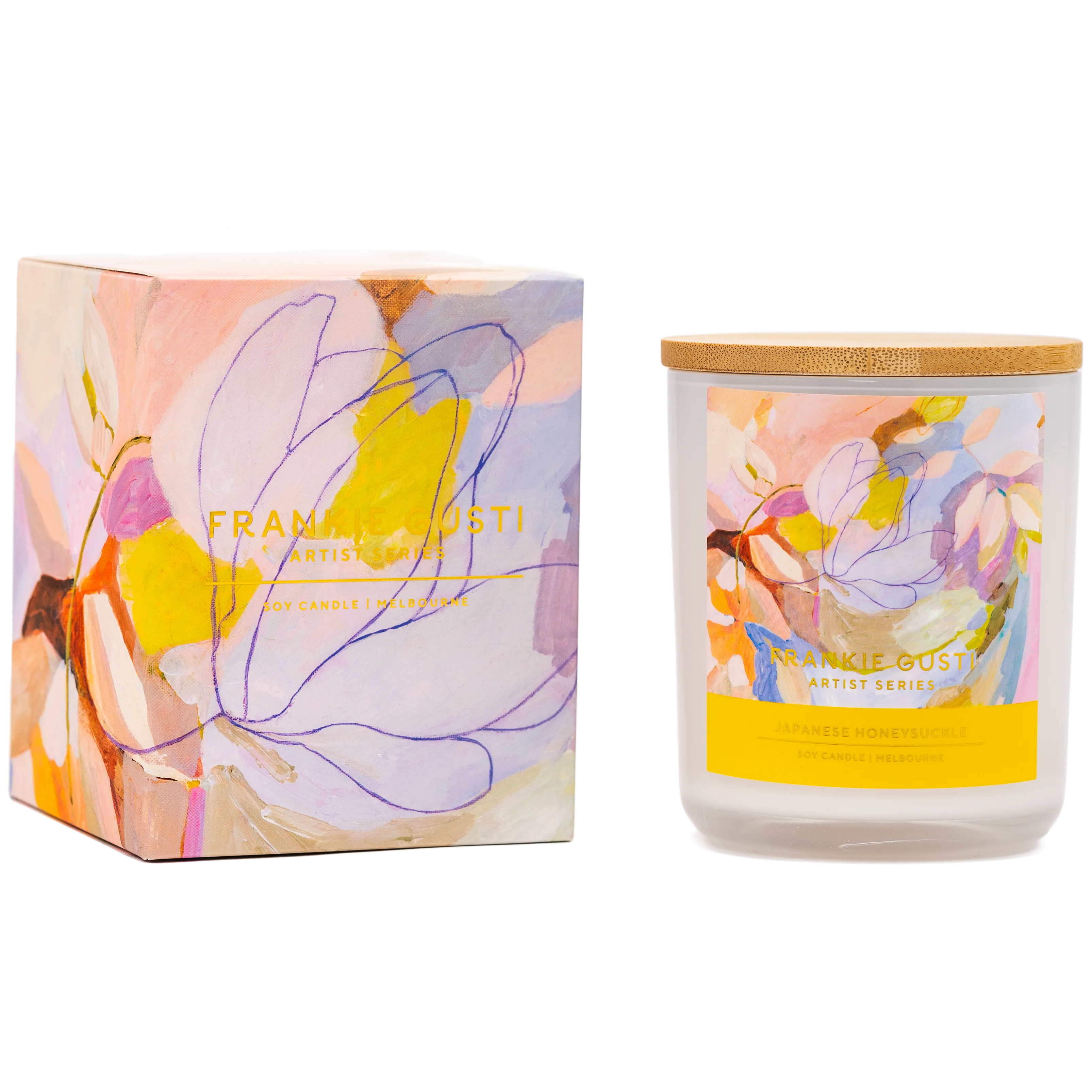 JAPANESE HONEYSUCKLE | Artist Series Candle | Jade Fisher