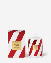NAUGHTY & NICE | Handful of Candy Canes | 380g Candle
