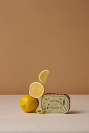 Meyer Lemon Bistro Printed Tin Candle 127g