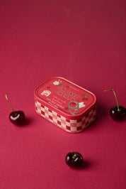 Smoked Cherry Bistro Printed Tin Candle 127g
