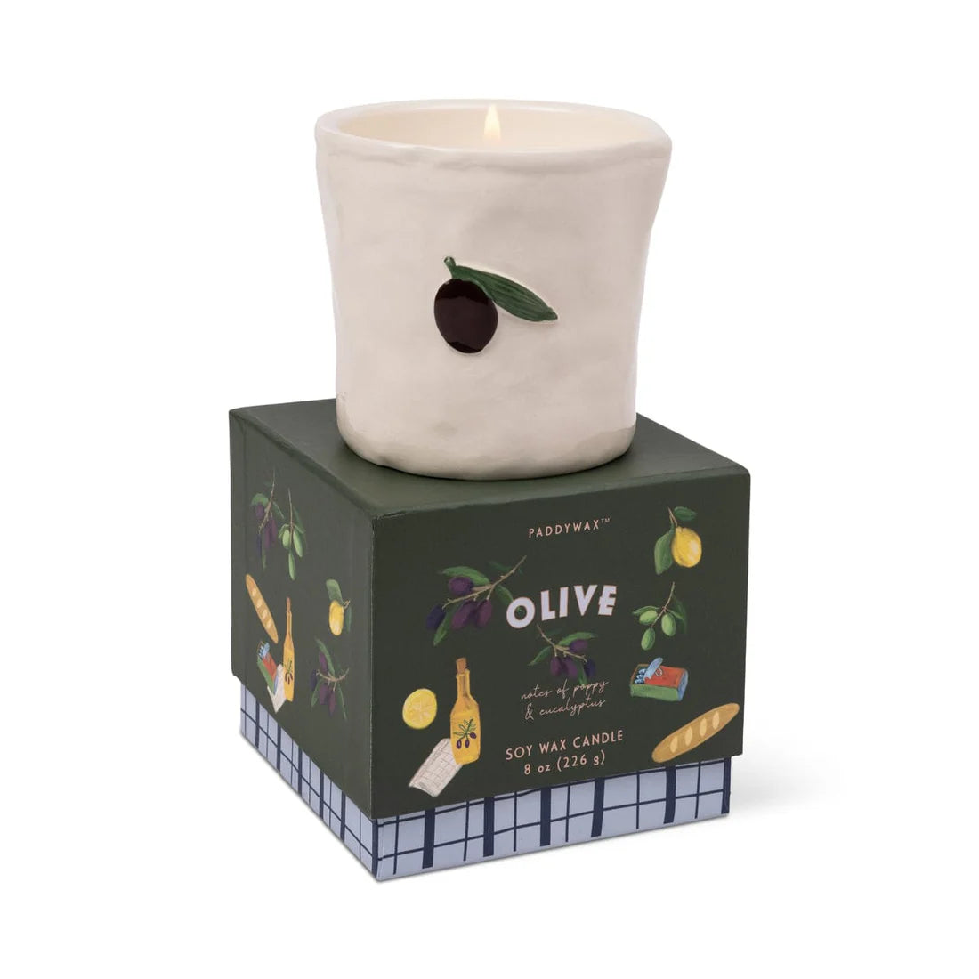 Fig & Olive Bistro Ceramic Candle 226g