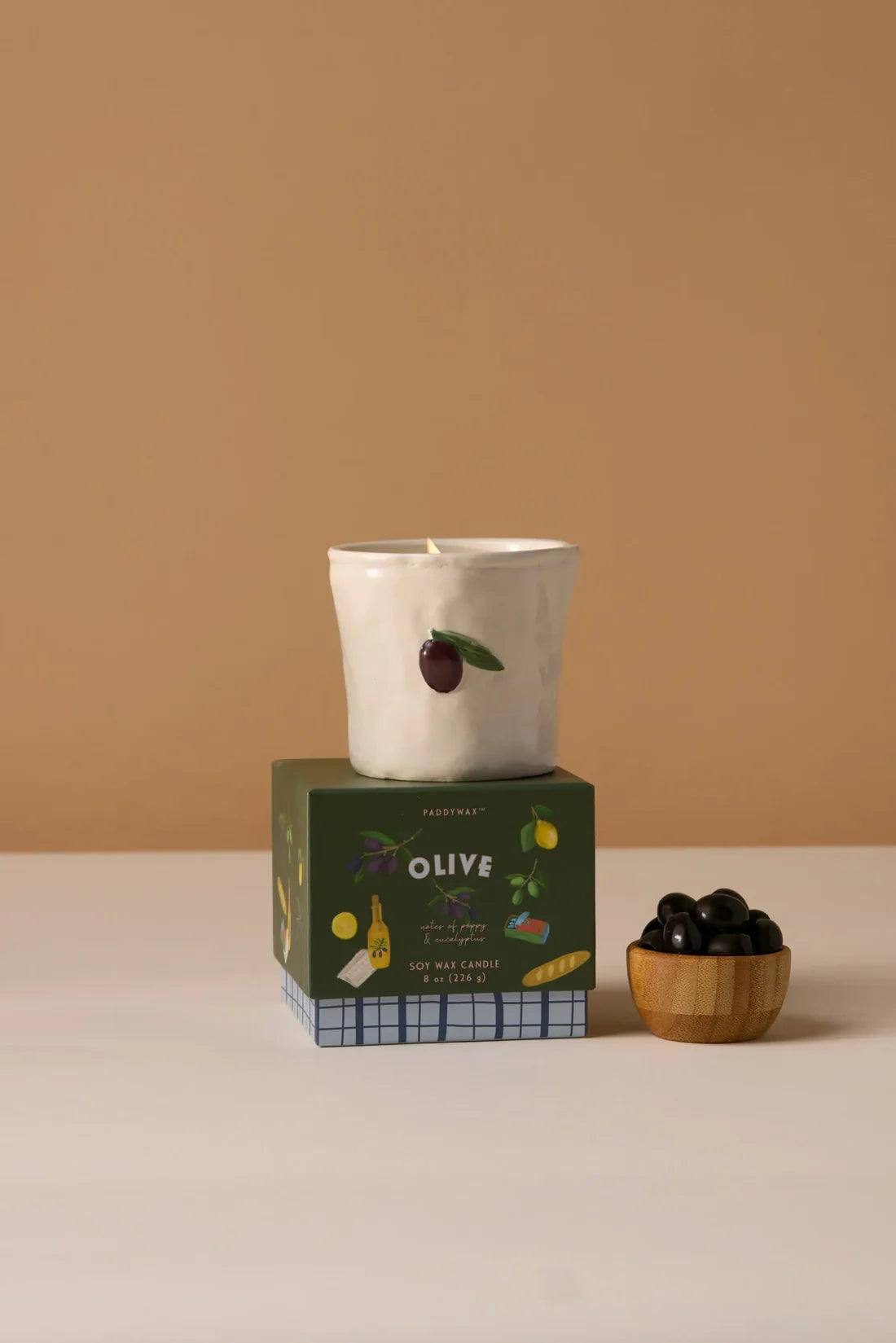 Fig & Olive Bistro Ceramic Candle 226g