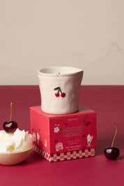 Smoked Cherry Bistro Ceramic Candle 226g