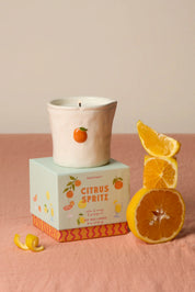Citrus Spritz Bistro Ceramic Candle 226g