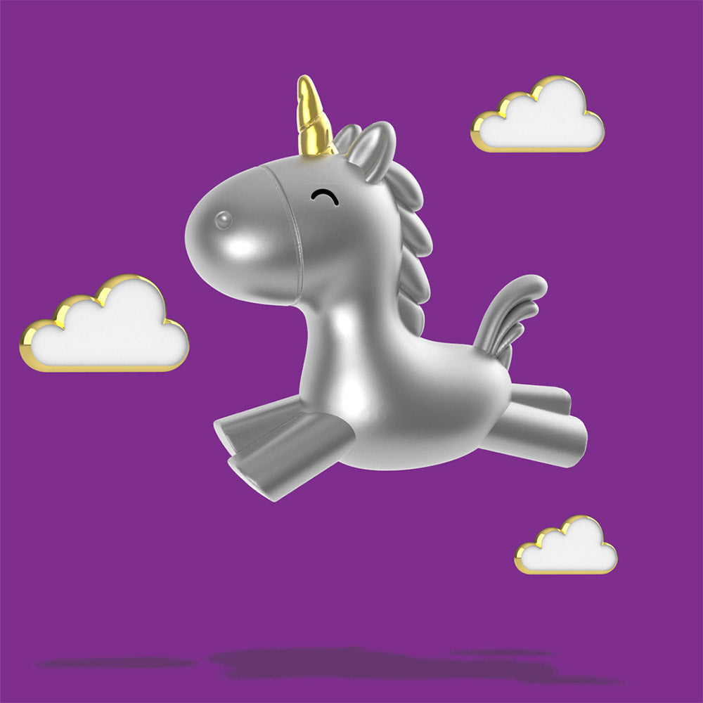 Metalmorphose Unicorn in the Clouds keyring