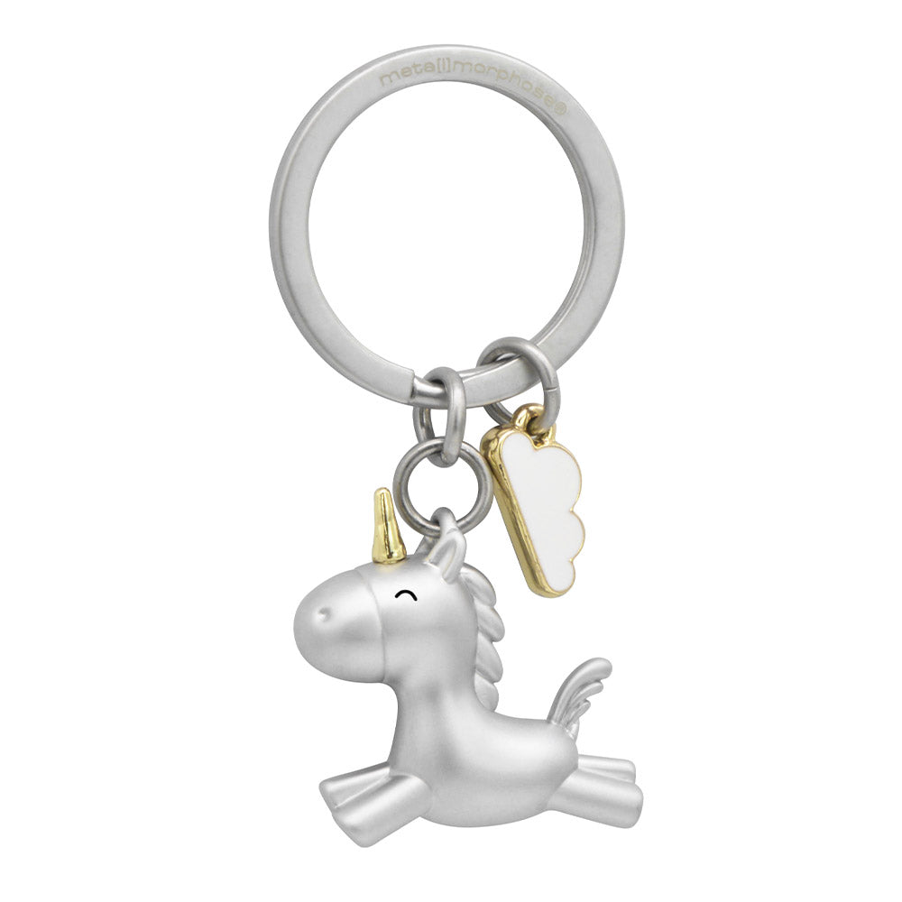 Metalmorphose Unicorn in the Clouds keyring