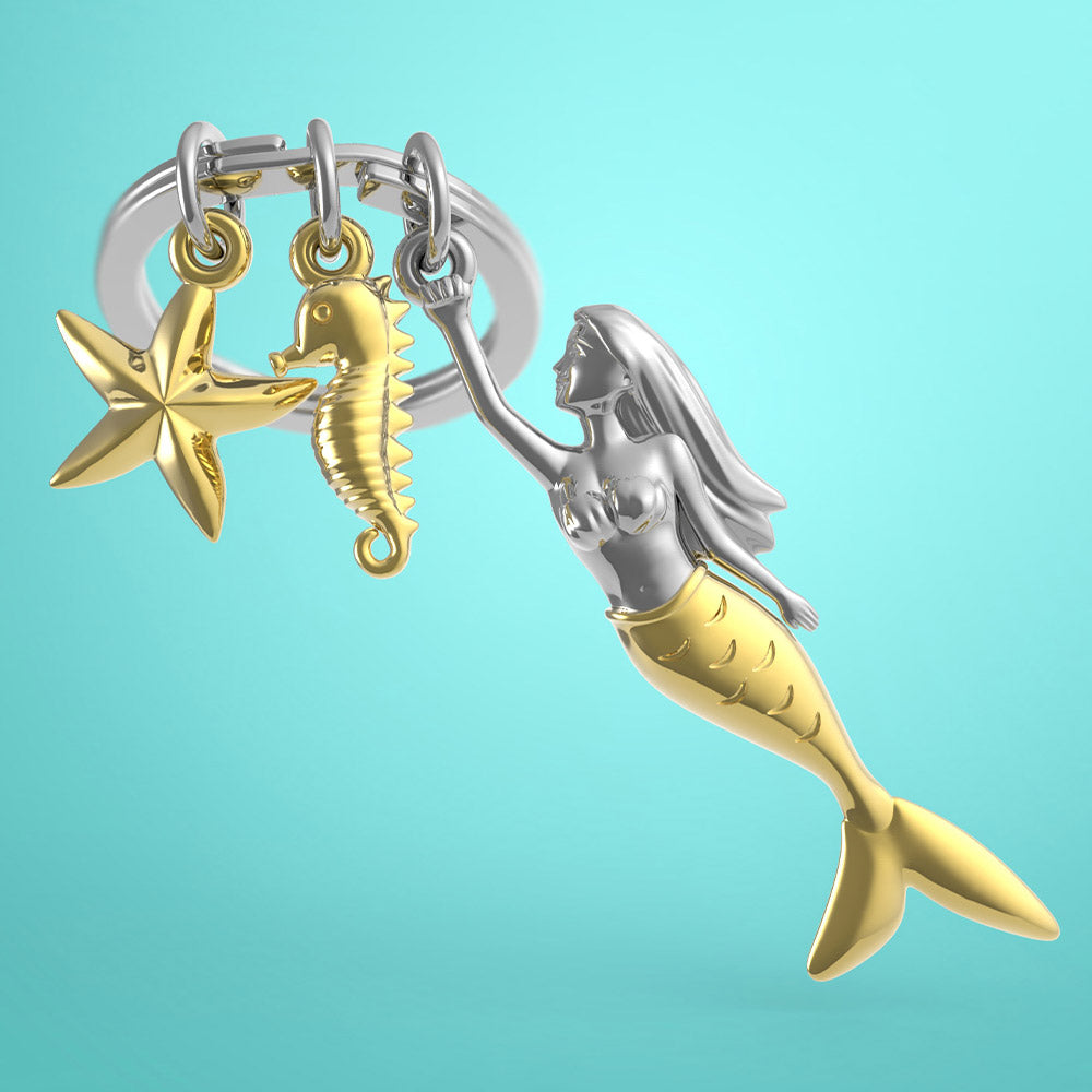 Metalmorphose Mermaid keyring