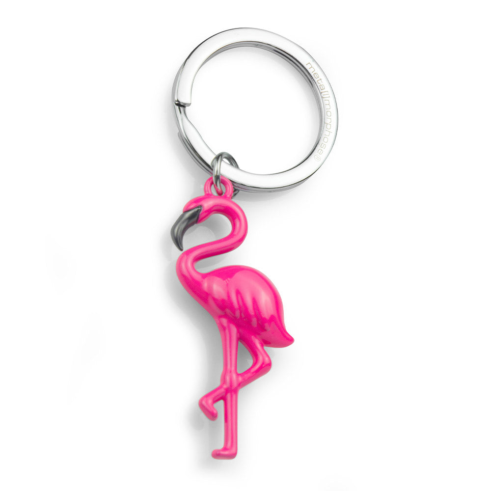 Metalmorphose Flamingo keyring