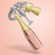 Metalmorphose Champagne Rose Gold keyring
