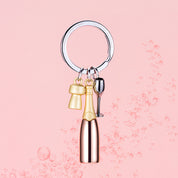 Metalmorphose Champagne Rose Gold keyring