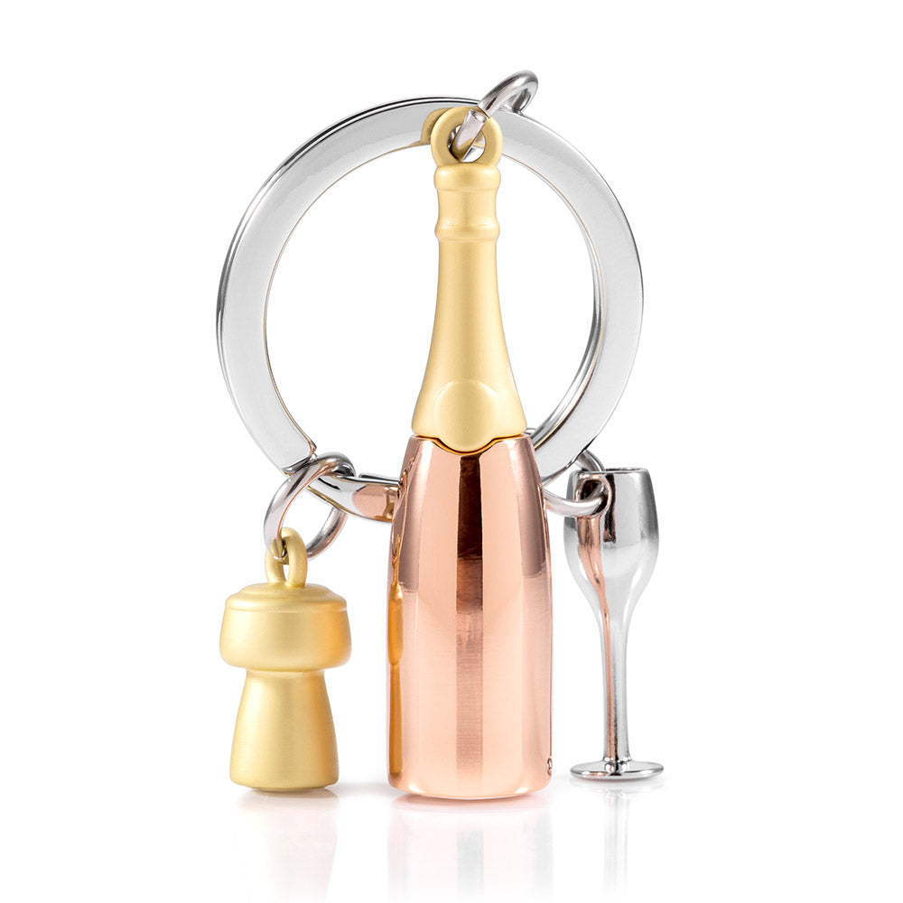 Metalmorphose Champagne Rose Gold keyring