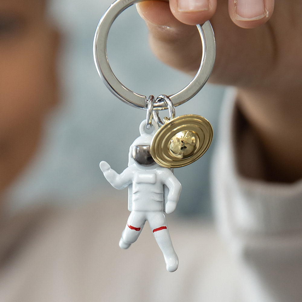 Metalmorphose Astronaut & Space keyring