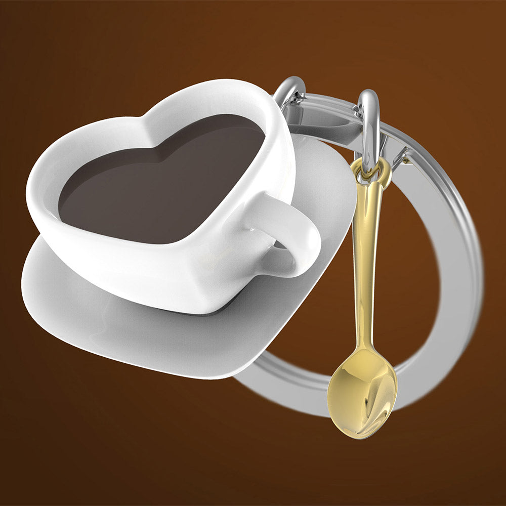 Metalmorphose Coffee keyring