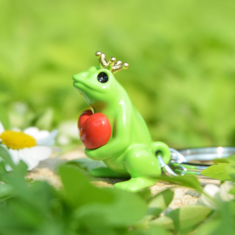 Metalmorphose Frog Prince keyring