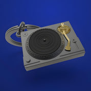 Metalmorphose Turntable keyring