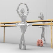 Metalmorphose Ballerina keyring