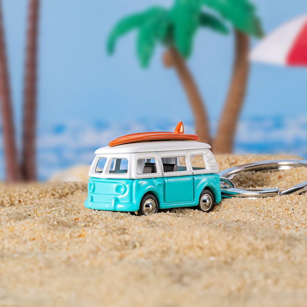 Metalmorphose Surfer Van keyring