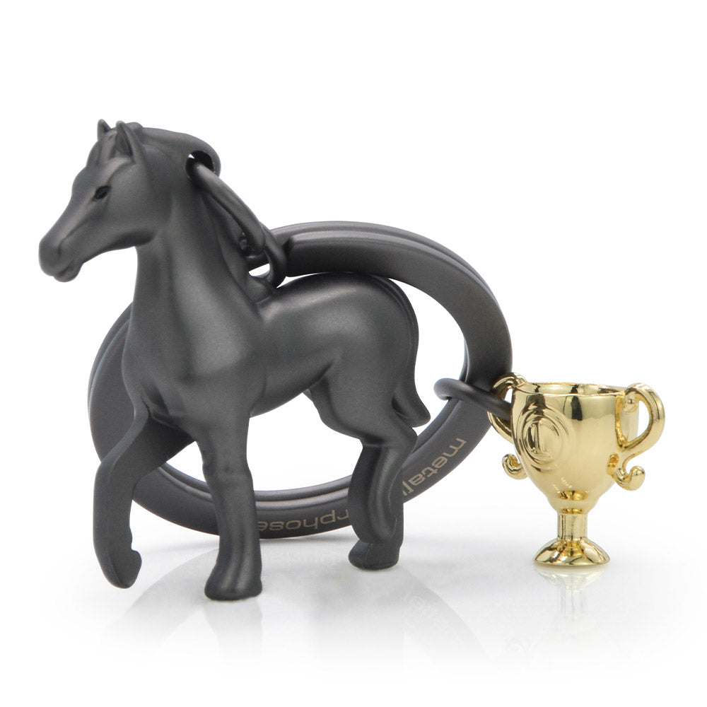 Metalmorphose Horse & Trophy keyring