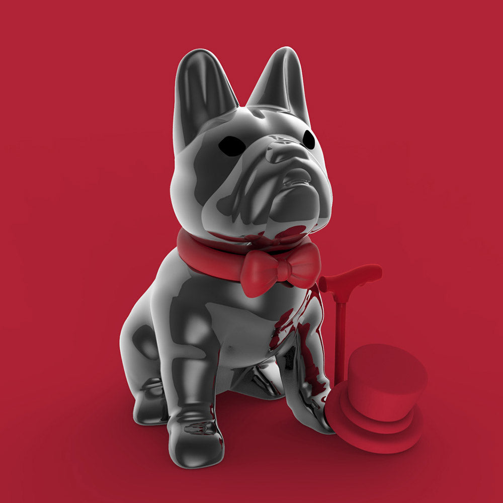 Metalmorphose Bulldog keyring