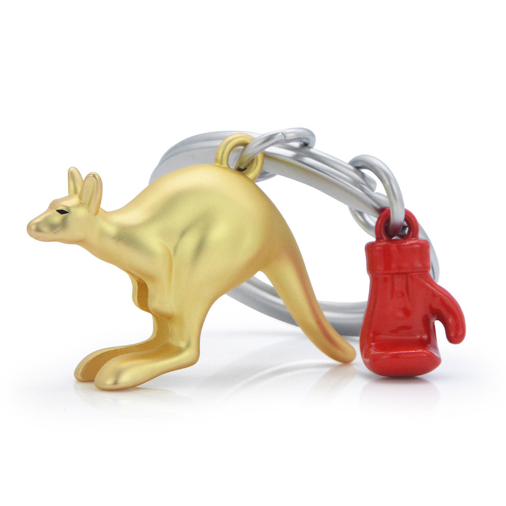 Metalmorphose Boxing Kangaroo keyring