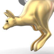 Metalmorphose Boxing Kangaroo keyring