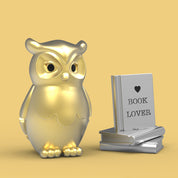 Metalmorphose Wise Owl keyring
