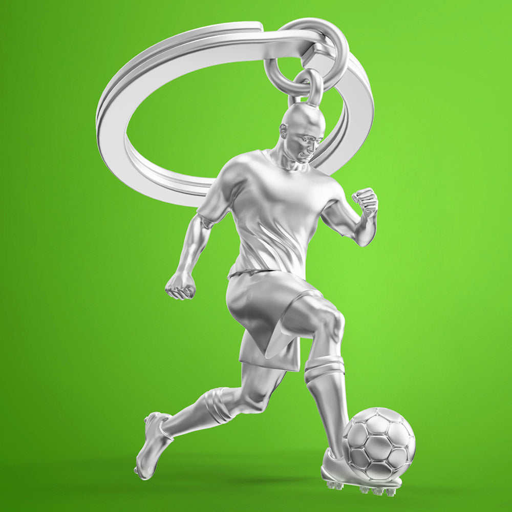 Metalmorphose Soccer Ball keyring