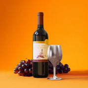 Metalmorphose Red Wine & Wine Glass keyring