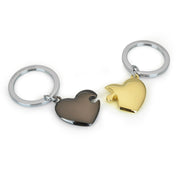 Metalmorphose Love Heart Puzzle keyring