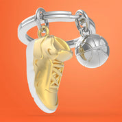 Metalmorphose Basketball keyring