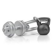 Metalmorphose Dumbbell keyring