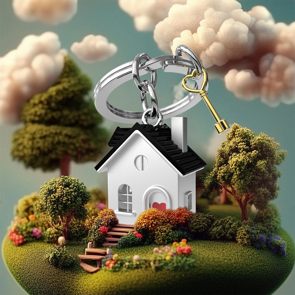 Metalmorphose Home Sweet Home keyring