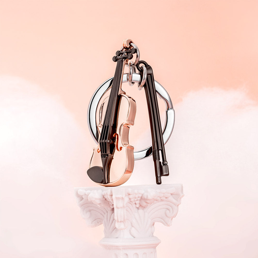 Metalmorphose Violin keyring