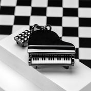 Metalmorphose Piano keyring