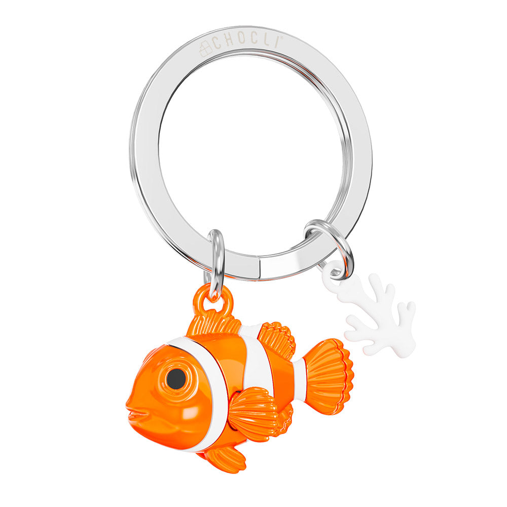 Metalmorphose Clownfish keyring