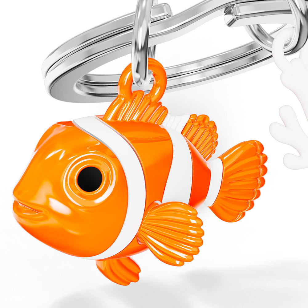 Metalmorphose Clownfish keyring