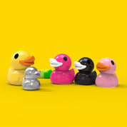 Metalmorphose Duck Yellow keyring