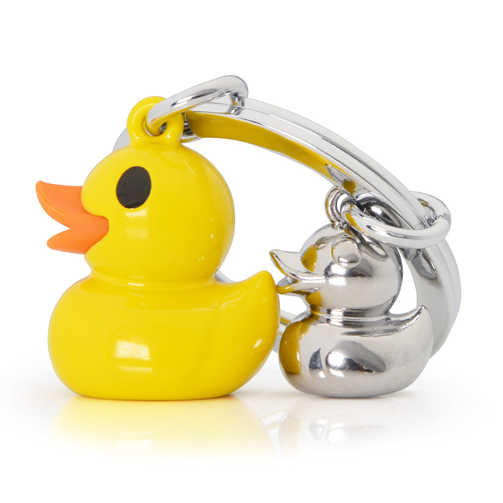 Metalmorphose Duck Yellow keyring