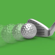 Metalmorphose Golf Club & Ball keyring
