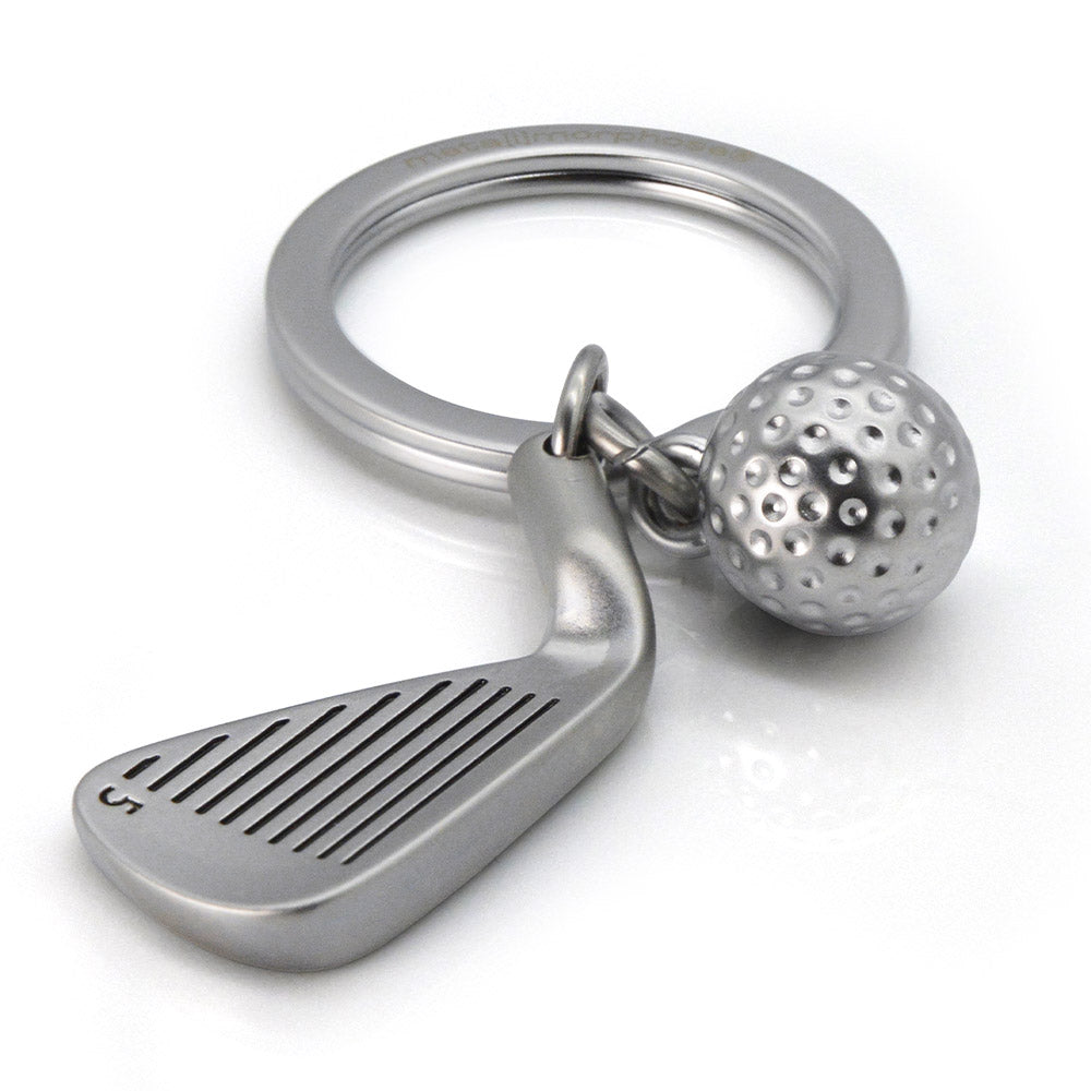 Metalmorphose Golf Club & Ball keyring