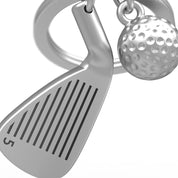 Metalmorphose Golf Club & Ball keyring