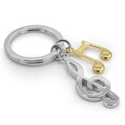 Metalmorphose Musical Notes keyring