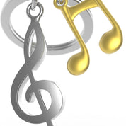 Metalmorphose Musical Notes keyring