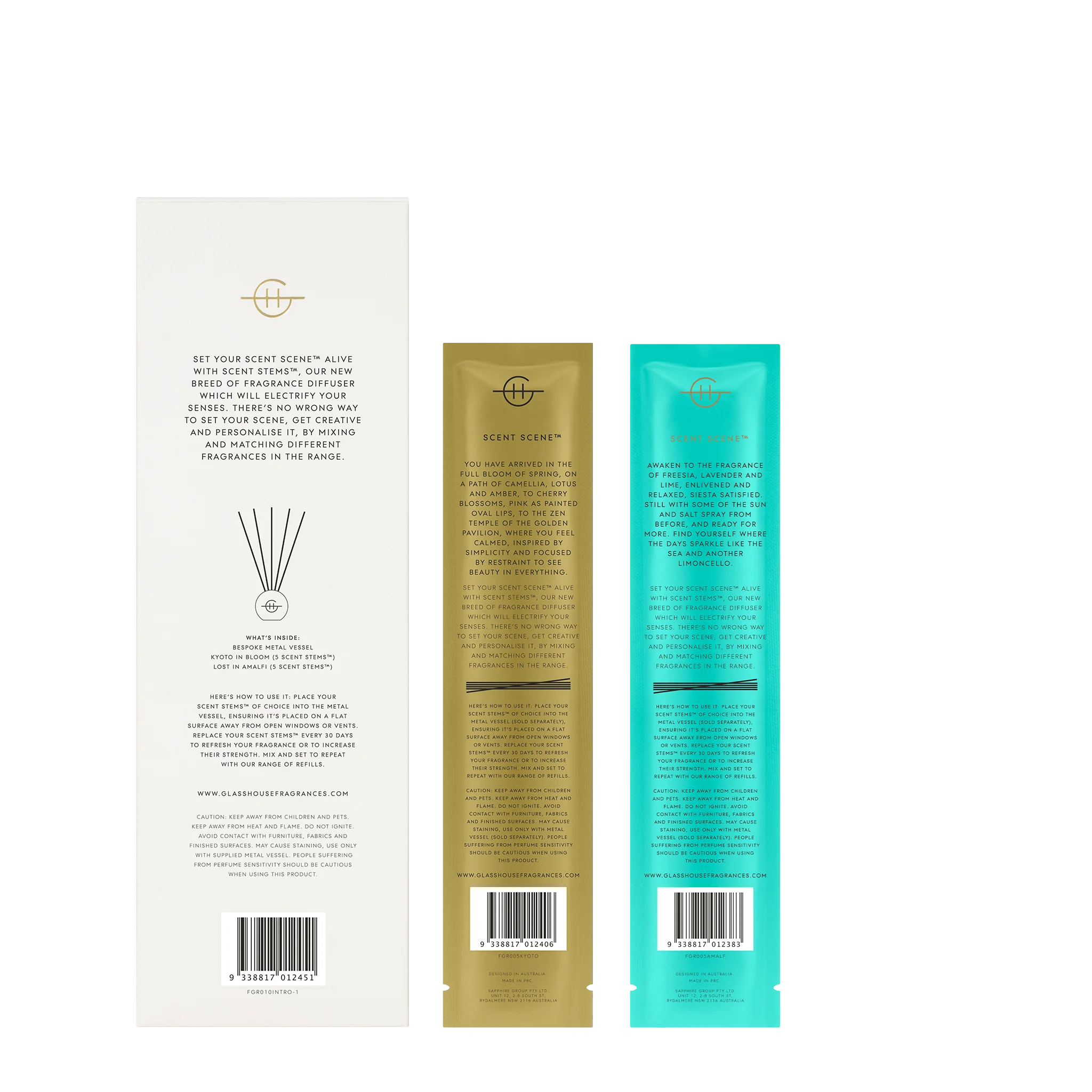 SCENT SCENE DUO | Lost in Amalfi & Kyoto in Bloom Scent Scene