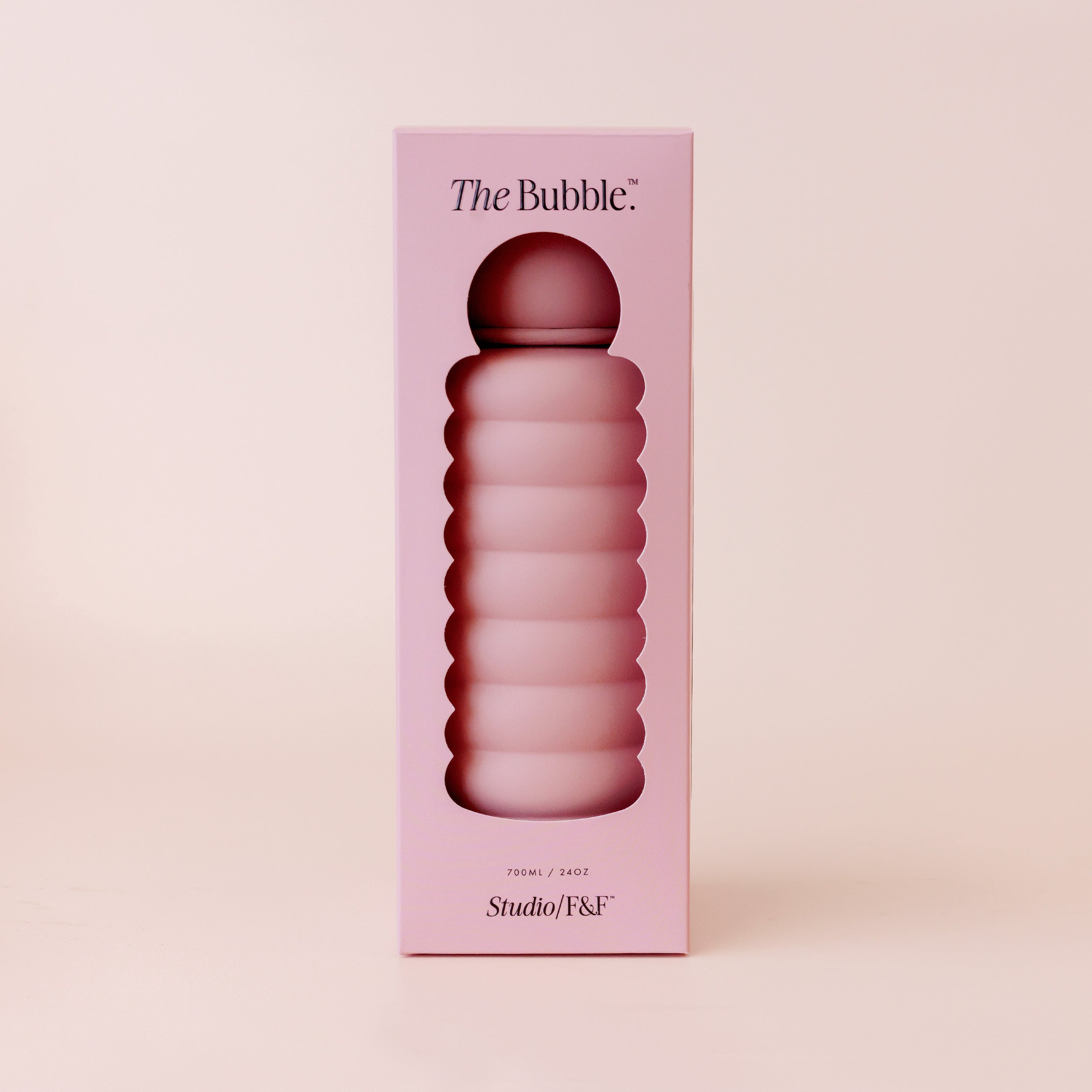 The Bubble - Dusty Rose - Reusable Water Bottle 700mL
