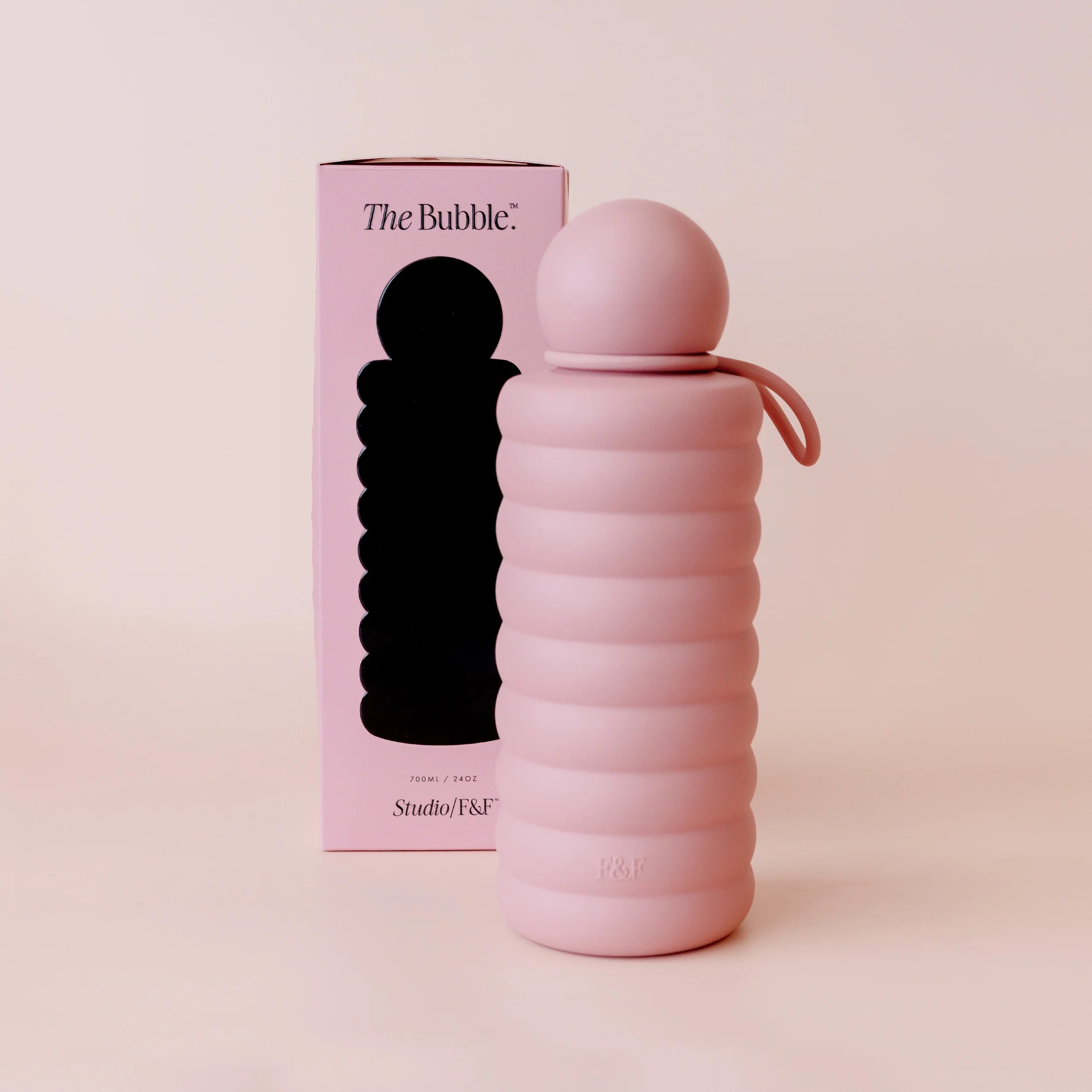 The Bubble - Dusty Rose - Reusable Water Bottle 700mL