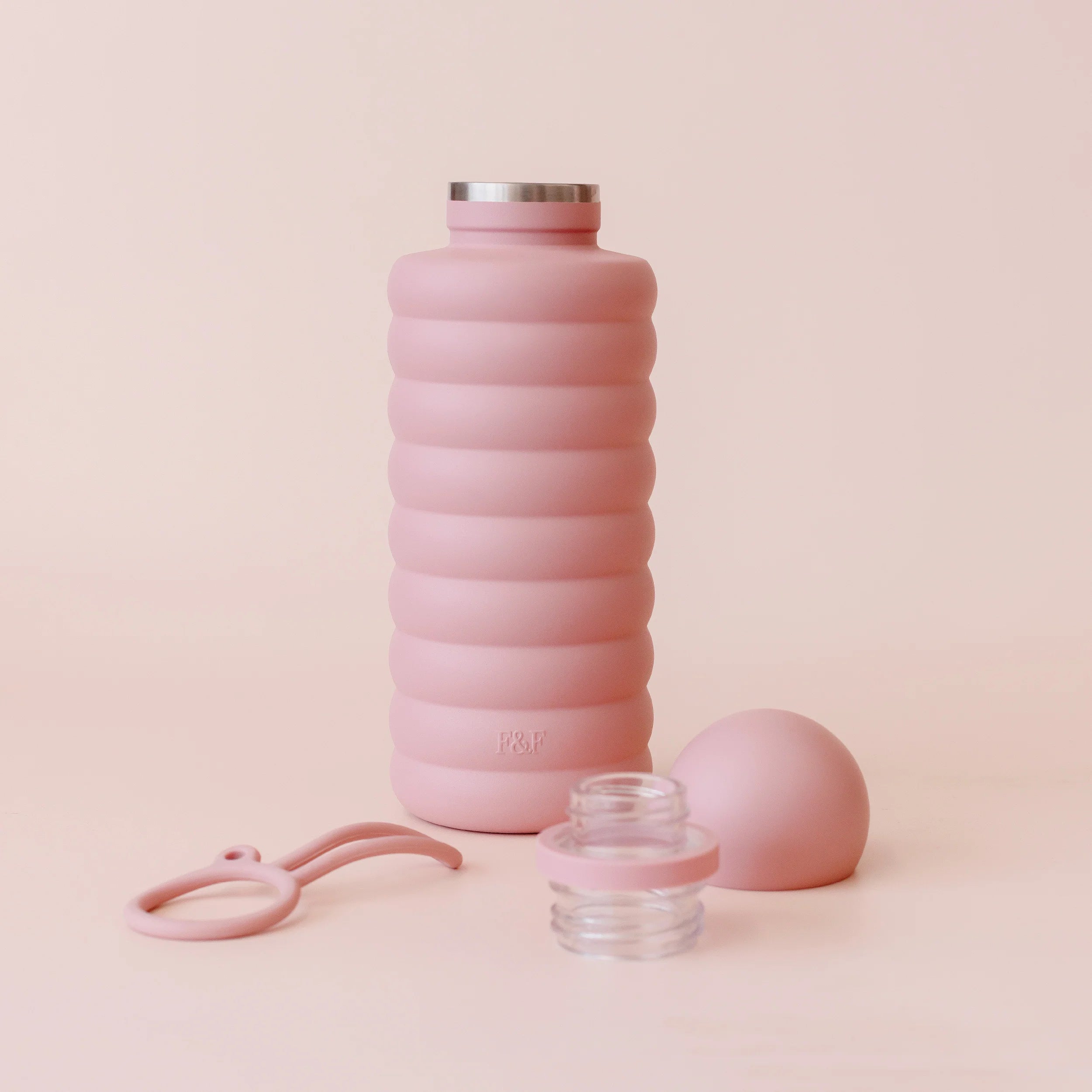 The Bubble - Dusty Rose - Reusable Water Bottle 700mL