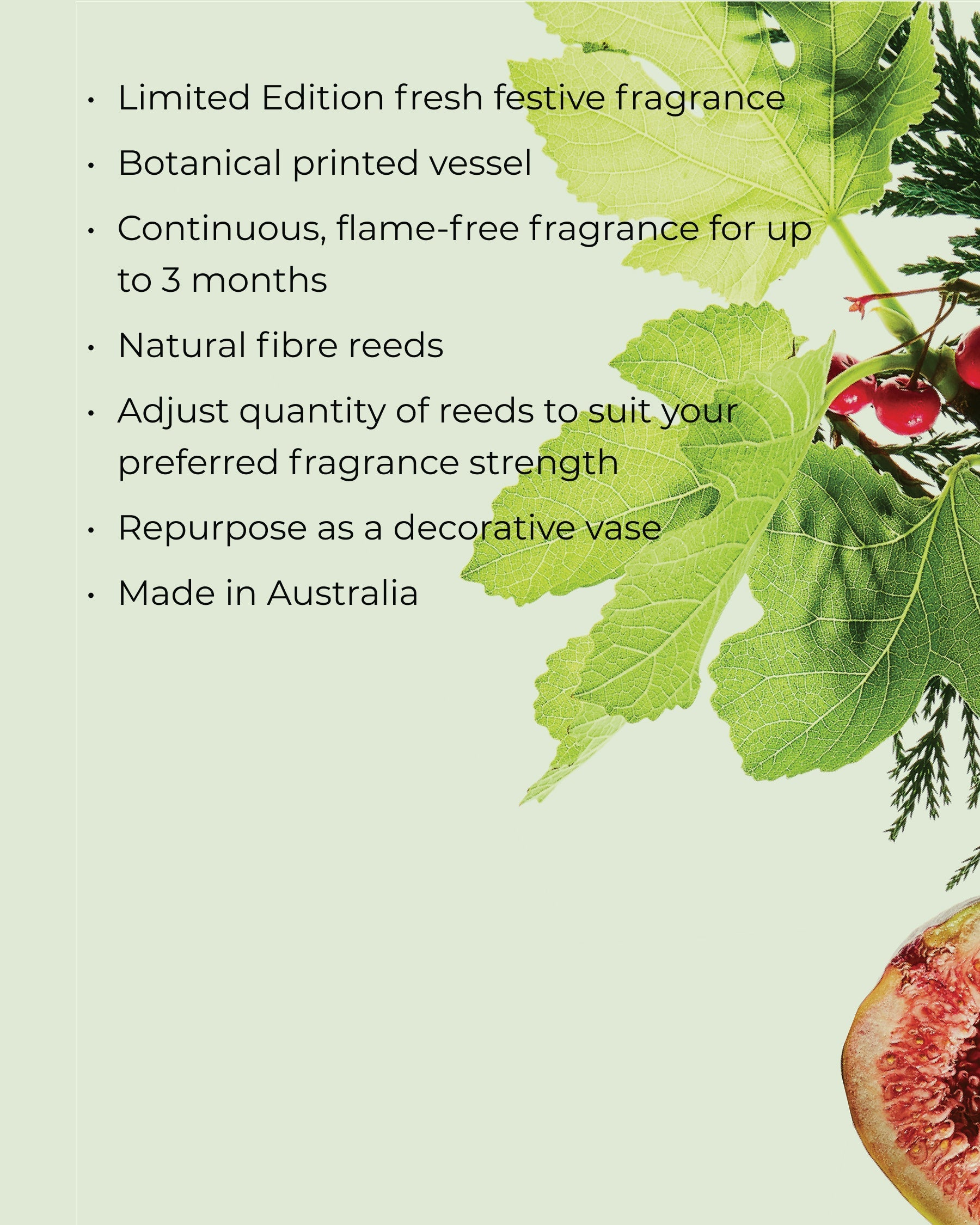 WHITE FIG & CEDAR | 250mL Fragrance Diffuser
